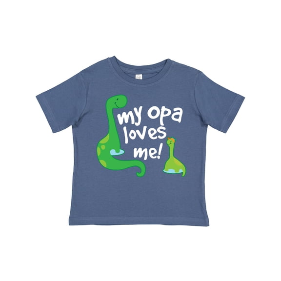 Inktastic My Opa Loves Me Grandchild Boys Toddler T-Shirt
