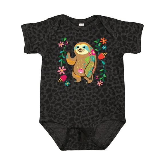 Inktastic Sloth Cute for Girls Girls Baby Bodysuit