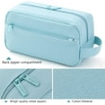 thumbnail image 5 of Big Capacity Pencil Case Pen Pouch Holder Bag Large Storage Art Supply Marker Durable Stationery Office Desk Organizer Portable for Adults（Green）, 5 of 6