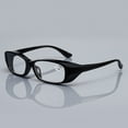 thumbnail image 5 of 4 PK Full Lens Men Womens Black Reading Glasses Clear Readers with Side Shields, 5 of 8