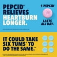 thumbnail image 5 of Pepcid Complete Dual Action Acid Reducer Antacid Relieves Heartburn Tropical Fruit 50 ct, 5 of 6