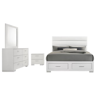 Ashley Bittersweet 6 Piece Wood Queen Panel Bedroom Set in Light Brown -  Walmart.com
