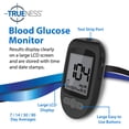 thumbnail image 6 of TRUENESS Blood Glucose Meter Kit, 200 Test Strips, 200 Lancets, Lancing Device, Control Solution, 6 of 9