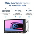 thumbnail image 4 of Maytalsory Lecteur MP5 Double Din en Métal pour Tableau de Bord Automobile 7 Pouces Bluetooth-compatible 4.2 Double USB Télécommande Radio Sans Fil, 4 of 6