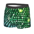 thumbnail image 5 of Goofa Green Disco Lights Printed Men's Boxer Briefs Underwear, Moisture-Wicking Underwear, Trunk,Soft and Breathable Cotton Underwear-X-Large, 5 of 9