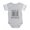 Heather Gray, variant on CafePress - Made In Ukraine Barcode - Cute Infant Baby Football Bodysuit