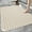 Apricot, variant on Extra Large TPE Shower Mat, 47.2" L x 31.5" W Anti Slip Bath Mat with Drain Holes and Suction Cups, Large Size Mat More Suitable for Shower Stall, No Odor, Heavy Mat