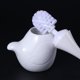 thumbnail image 3 of Escobilla y soporte para inodoro, base de cerámica con mango largo de cisne para accesorios de limpieza de inodoros de baño..., 3 of 5