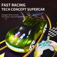 Remote Control Spray Racing Car Remote Control Stunt Car, 2.4GHz RC Concept Sports Car with Mist Spray ...
