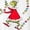 GRINCH, variant on Dr. Seuss Grinch, Baby Holiday Ankle-Length Sleeper Pajama, Sizes NB–24M