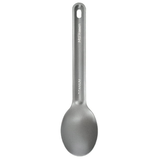 Walmeck Fourchette en Titane Ultralégère Portable Vaisselle Plein Air Camping Randonnée Pique-Nique