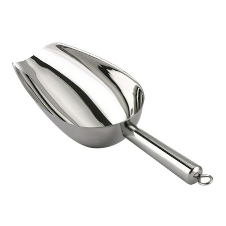 

Stainless Steel Bar Ice Scooper Kitchen Tool Rice Large Scoop Multifunctional