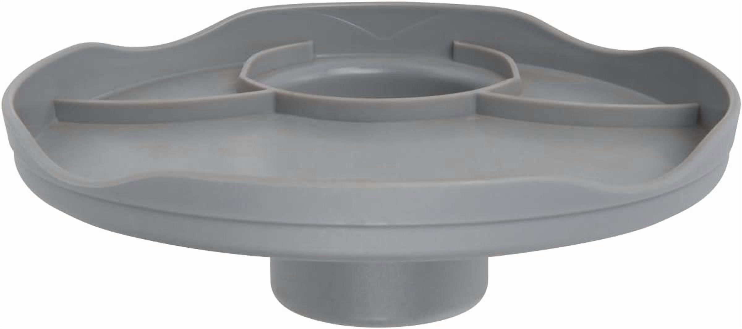 ROBOCUP Gray Ultimate Bundle Portable Clamp-On Cup Holder Set with Plate, Plus & Holster for Drinks, Phones and Accessories