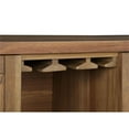 thumbnail image 7 of DN01133 - Server, Gray Fabric, Rustic Brown & Oak Finish - Pascaline, 7 of 7
