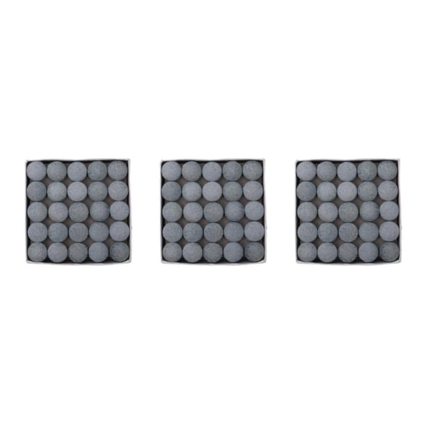 Eigraketly 50 Pieces/Box Pressed and Shaped Snooker Tips Cue Billiard Leather 13mm Pool Type1 NO1
