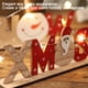 thumbnail image 3 of Adornos navideños adornos de letras de madera, 3 of 5