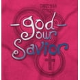 thumbnail image 2 of God Our Savior Christian Faith Women Crewneck Sweatshirt Brisco Brands S, 2 of 6