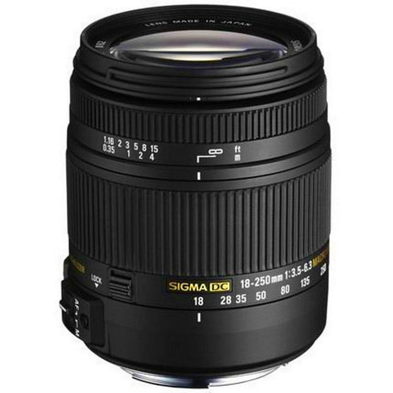Sigma 18-250mm f3.5-6.3 DC MACRO OS HSM for Canon Digital SLR