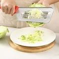 thumbnail image 2 of mmirethe Compact And Lightweight Cabbage Kitchen Knife For Convenient Slicing Cabbage Knife Slicer Shredder Black, 2 of 6