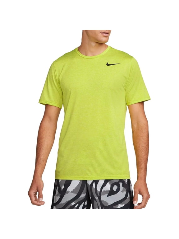 Men's Dri-FIT Utility Static Training Tee, High Voltage Green, S Regular US