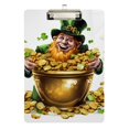 thumbnail image 2 of St-patrick's Day Golds Man Acrylic Clipboards 12 x 9 Inch A4 Size with Low Profile Clip Hanging Clipboard for Classroom School Office, 2 of 8