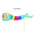 thumbnail image 3 of Chinese New Year Paper Dragon Decorations, DIY Handheld Chinese Paper Dragon Garland Art Crafts Handmade Puppet Kits for Spring Festival Party Craft Set New Year Decorations Supplies, 3 of 8