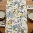thumbnail image 5 of Table Runners 72 Inches Long Dress Scarves, Vintage Spring Floral Farmhouse Kitchen/Dining Table Runner, Coffee Tablerunners, Farmhouse Flowers Rustic 18x72 Inch, 5 of 9