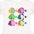 thumbnail image 4 of Inktastic Tropical Fish Lover Gift Girls Long Sleeve Baby Bodysuit, 4 of 5