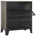 thumbnail image 5 of vidaXL Storage Cabinet File Cabinet with Doors for Living Room Metal and MDF, 5 of 33