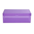 thumbnail image 7 of D-GROEE Dust-proof Shoe Boxes Pack of 3 Stackable Shoe Storage Rack Transparent Organizer, 7 of 7
