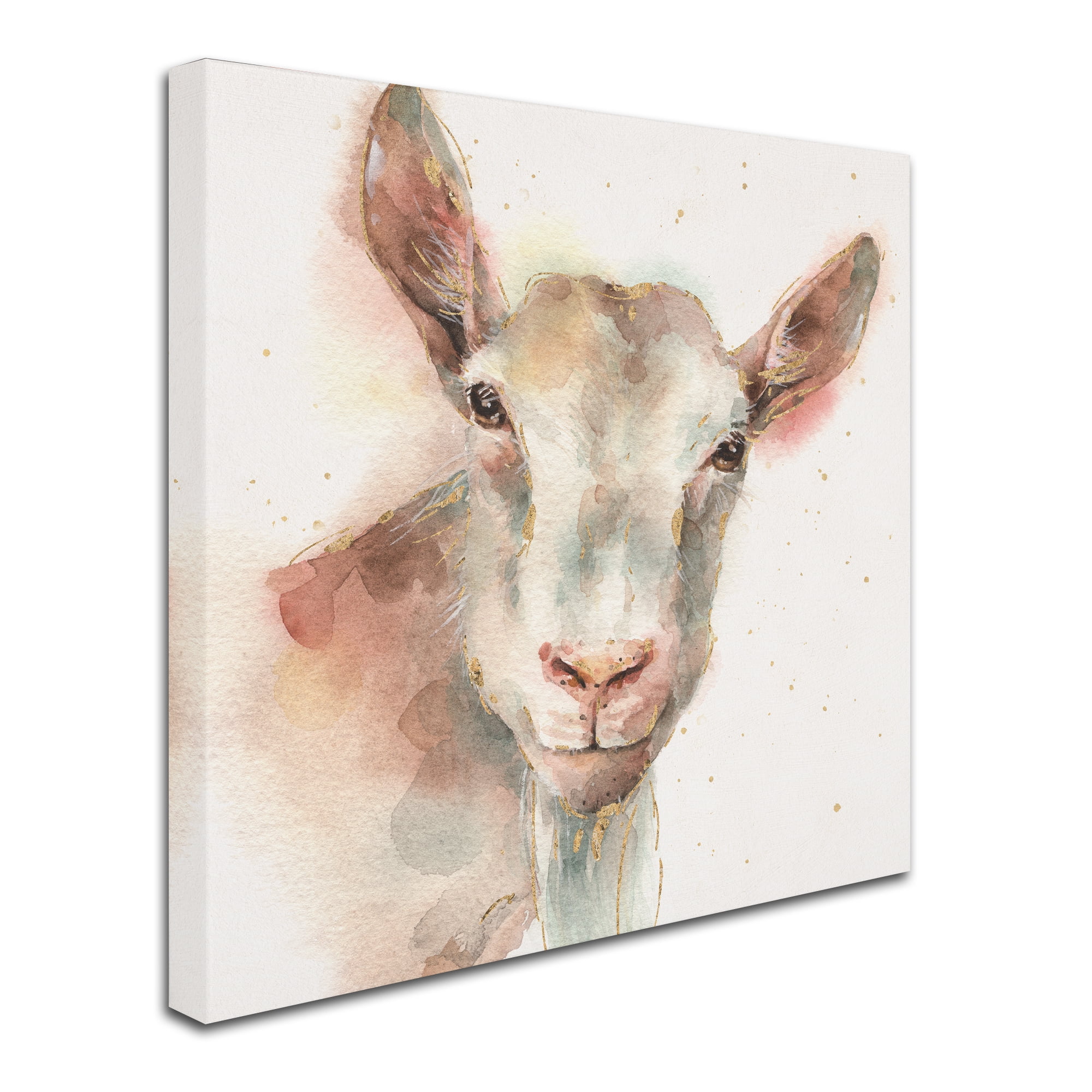 Trademark Fine Art 'Farm Friends I' Canvas Art by Lisa Audit