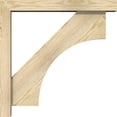 thumbnail image 3 of Ekena Millwork 4"W x 22"D x 22"H Westlake Block Rough Sawn Bracket w/ Offset Brace, Douglas Fir, 3 of 25