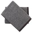 thumbnail image 2 of Tricol Clean Everplush® Essential Diamond Bath Towel - 2 piece set Grey, 2 of 5