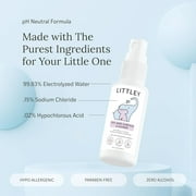 Littley Toy & High Chair Cleaner, Hypochlorous Acid, 2oz Travel-Size Spray