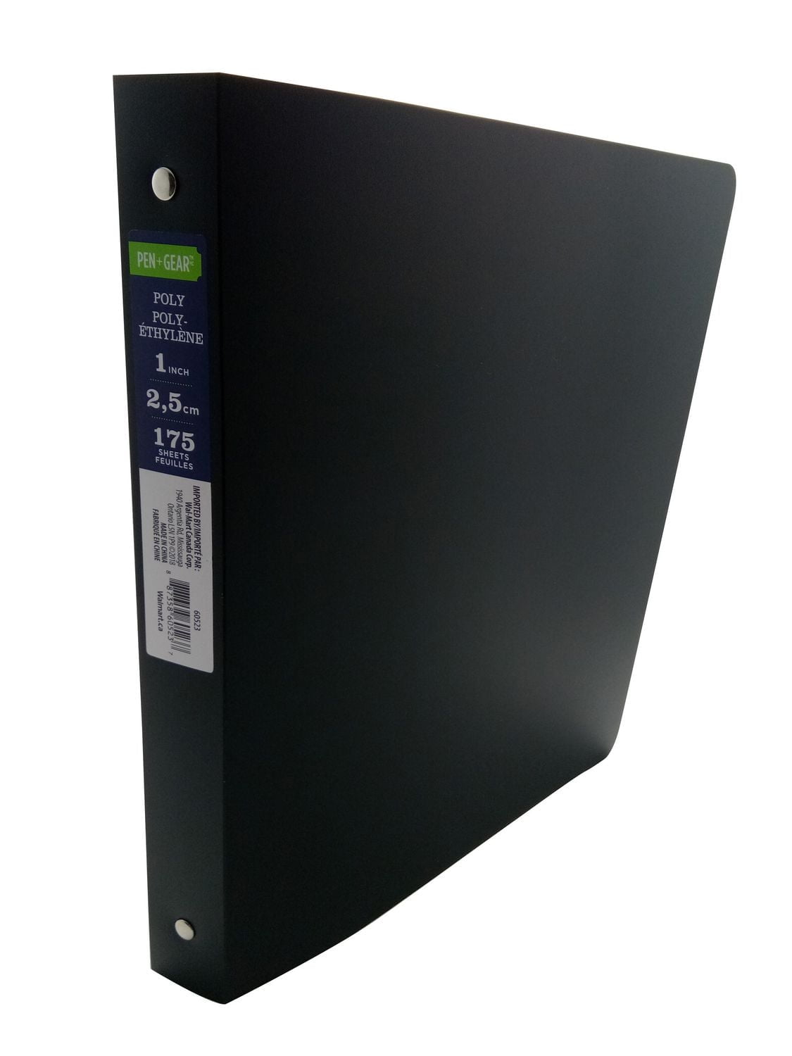 PEN+GEAR 1" Poly Binder