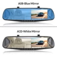 thumbnail image 4 of CNKOO E-ACE Dash Cam 4.3 Inches Car DVR Rearview Mirror Driving Recorder Dual Lens Front and Rear Camera Video Recorder Black Box, 4 of 7