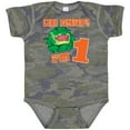 thumbnail image 3 of Inktastic Oh Snap I'm 1 Cute Green Alligator Boys or Girls Baby Bodysuit, 3 of 5