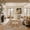 Brown, variant on Toyoso 5x7 Traditional Oriental Area Rug, Classic Bordered Pattern Carpet, 0.25 inch Slim Low Pile Machine Washable Non Slip Decorative Floor Rug for Bedroom, Brown