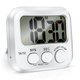 thumbnail image 3 of Temporizador De Cocina Digital, Pantalla Grande Fuente Grande, Cocción Trasero Magnético, Alarma, 3 of 5