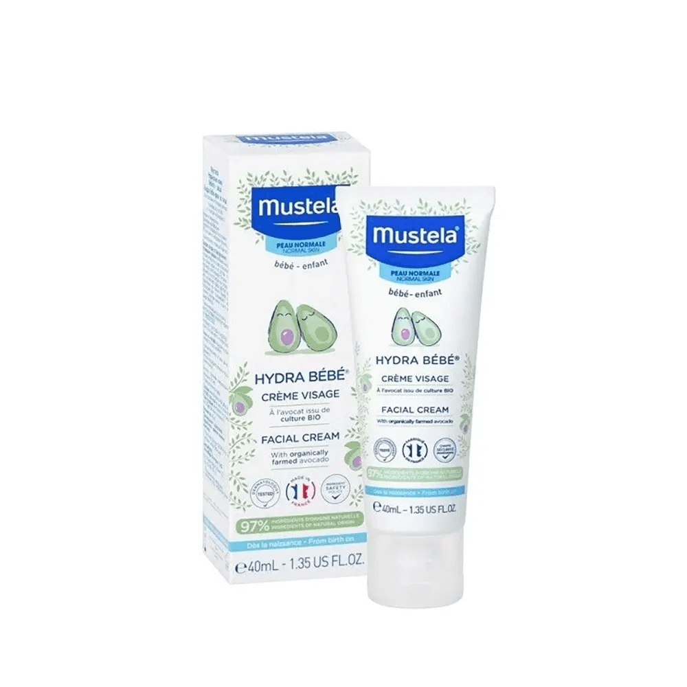 Mustela Hydra-Bebe Facial Cream With Organic Avocado - Normal Skin 40ml/1.35oz