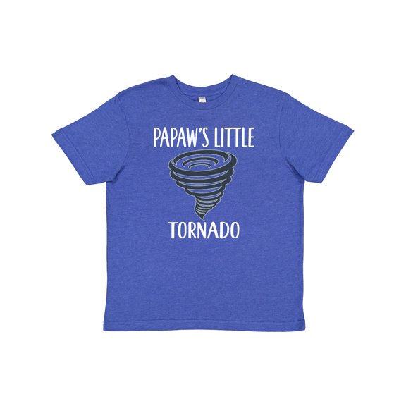 Inktastic Papaws Little Tornado Boys Grandson Youth T-Shirt