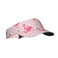 thumbnail image 2 of Disketp Cute Flamingo With Heart Sun Visors For Women Men Unisex Tennis Golf Visor Hat Adjustable Summer Hats Sport Outdoor Visor Hat Uv Protection Cap, 2 of 8