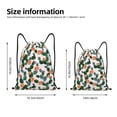 thumbnail image 2 of Saiise Cactuses Pattern Sports Drawstring Backpack - String Swim Gym Bag with Wet Proof Pocket for Women&Men-Medium, 2 of 6
