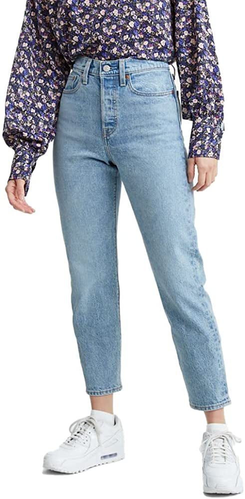 Levis Womens Premium Wedgie Icon Fit Jeans 30 Regular Tango Light Waterless  