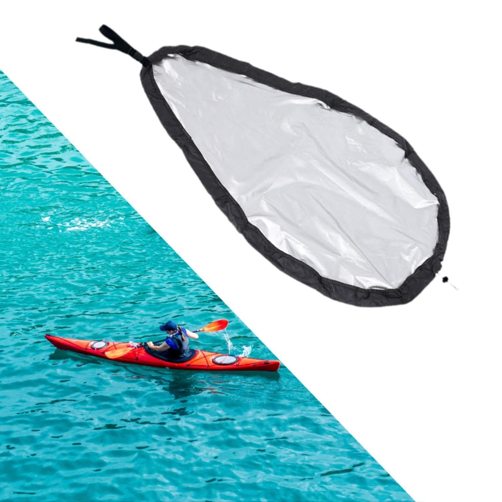 Baoblaze Kayak Cockpit Cover Canoe Cockpit Protection Portable Seal Cockpit Protector Argent