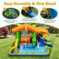 thumbnail image 5 of GVN 8-in-1 Inflatable Water Slide Bouncer, Jumping Castle without Blower for Outdoor, Kids, Yard, Multicolor, 5 of 8