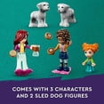 thumbnail image 5 of LEGO Friends Igloo Holiday Adventure 41760 Building Toy Set for Ages 8+, with 3 Dolls, 2 Dog Characters, A Winter Themed Gift for Kids 8-10 Who Love Snowy Adventures, Dog Sledding and Pretend Play, 5 of 5