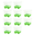 thumbnail image 1 of Macetas de vivero DYNWAVEMX 10 macetas transparentes con base de silicona, 1 of 7