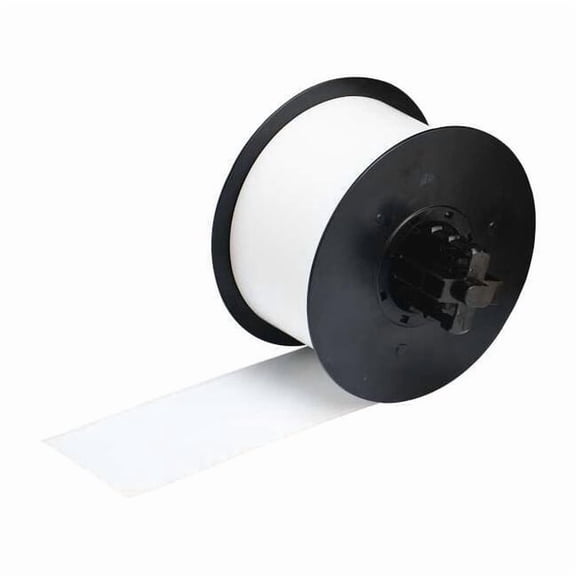 Brady Label Tape Cartridge, White, Labels/Roll: Continuous 120854