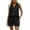 Black, variant on RMGVDSD Women's Summer Shorts Suit Solid Color Casual Sleeveless Button Down Top With Shorts Vacation Outfit Set Comfort Sweatsuits for Women